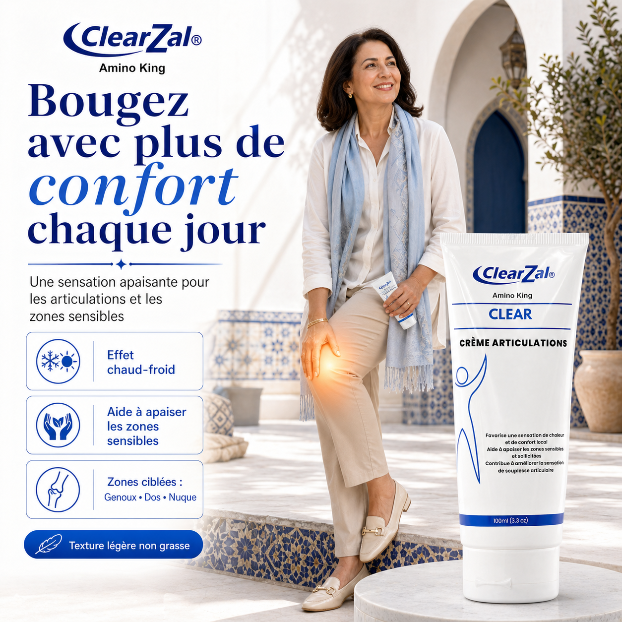 Amino King™ | Crème Confort Articulaire Intense