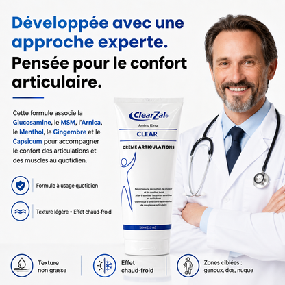 Amino King™ | Crème Confort Articulaire Intense